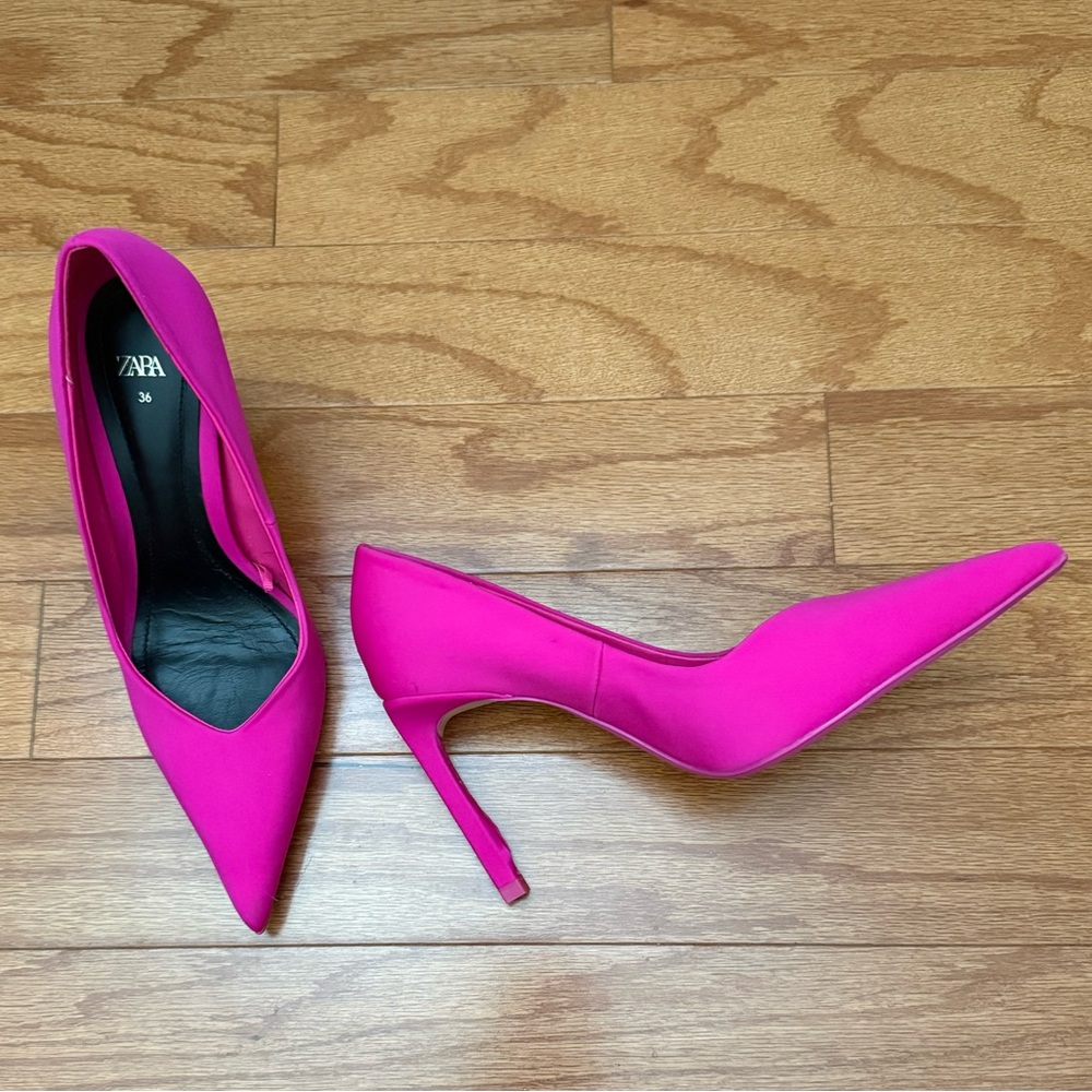 Zara Fuchsia Pumps